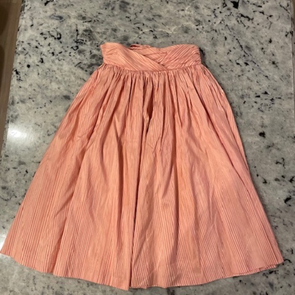 J.McLaughlin Pink High Waisted Formal Skirt - Picture 6 of 8